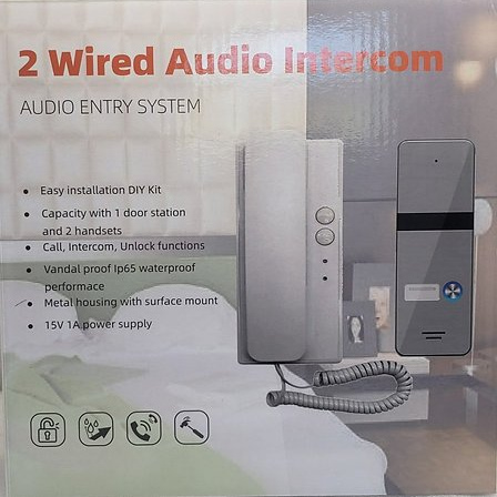 DS-IN2KIT-G: DSPP 2 Wire Audio Intercom Kit